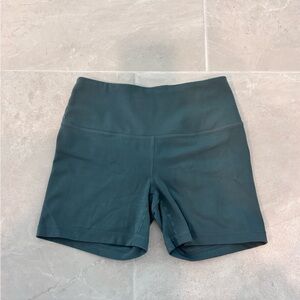 Yogalicious Deep Teal Bike Shorts
